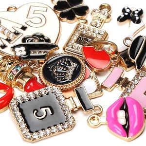 18 Assorted Charms - Gorgeous! Posh up your pieces with these beautiful charms!